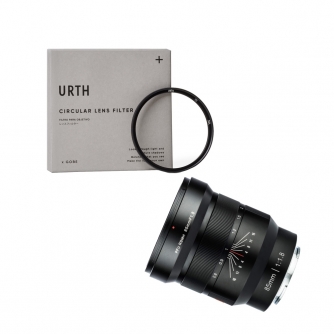 Medium Format объективы - Viltrox FE 85 F1.8 MF Sony E Mount URTH KIT (UV Plus+) Viltrox FE 85 URTH - быстрый заказ от производи