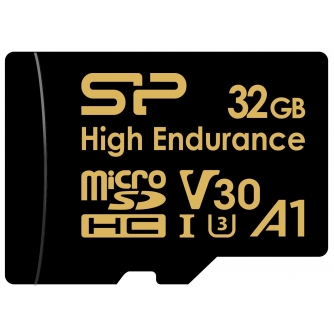 SiliconPowermemorycardmicroSDHC32GBHighEndurance adapterSP032GBSTHDV3V1HSP