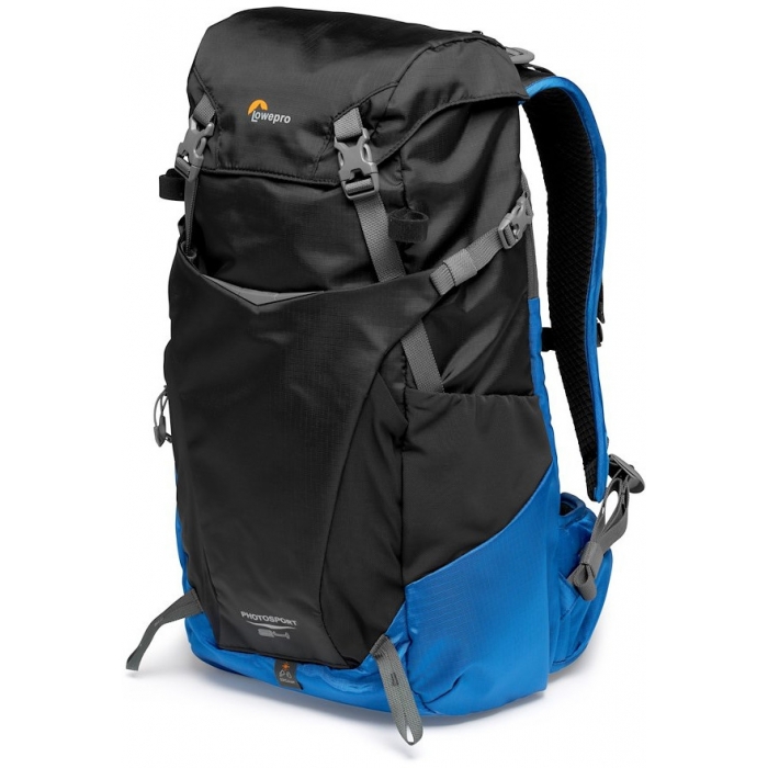 Mugursomas - Lowepro рюкзак PhotoSport BP 24L AW III, черный/синий LP37344-PWW - быстрый заказ от производителя