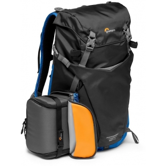 Mugursomas - Lowepro рюкзак PhotoSport BP 24L AW III, черный/синий LP37344-PWW - быстрый заказ от производителя