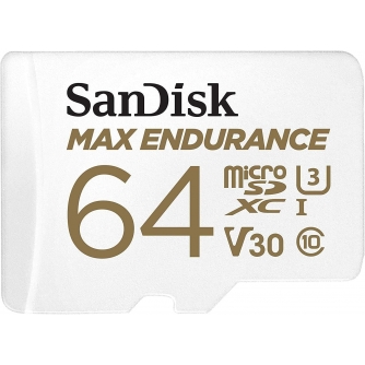 SandiskmemorycardmicroSDXC64GBMaxEndurance adapterSDSQQVR-064G-GN6IA