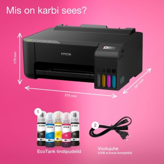 EpsoninktankprinterEcoTankL1270,blackC11CJ71407