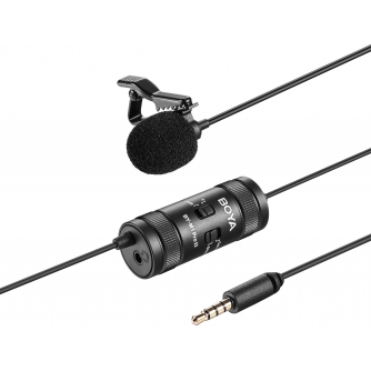 Piespraužamie mikrofoni (Lavalier) - Boya microphone BY-M1 Pro II Lavalier BY-M1 PRO II - ātri pasūtīt no ražotāja