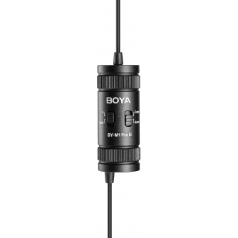 Piespraužamie mikrofoni (Lavalier) - Boya microphone BY-M1 Pro II Lavalier BY-M1 PRO II - ātri pasūtīt no ražotāja