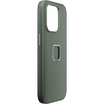 PeakDesigncaseAppleiPhone15ProMobileEverydayFabricCase,sageM-MC-BK-SG-2