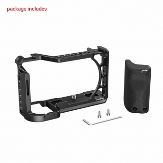 Camera Cage - SmallRig 3164 Cage met Silicone Handle voor Sony A6100/A6300/A6400 3164 - quick order from manufacturer