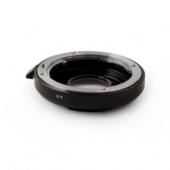 Адаптеры - Urth Lens Mount Adapter Compatible with Pentax K Lens to Nikon F Camera Body (with Optical Glass) ULMA K F - быстрый 