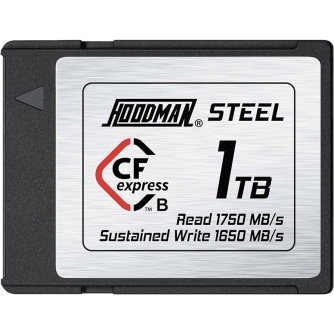 Карты памяти - Hoodman CFExpress 1TB Sustained 1750/1650MB/s Type B CFEX1TW - быстрый заказ от производителя