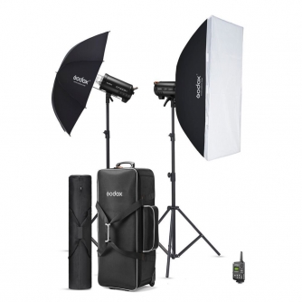 Studio flash kits - Godox QT400IIIM C Duo Studio Kit QT400IIIM C - quick order from manufacturer