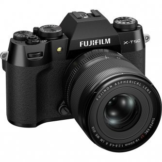 Mirrorless Cameras - Fujifilm X-T50 APS-C 40MP X-Trans Black mirrorless camera - quick order from manufacturer