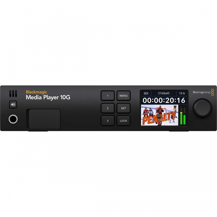 Blackmagic Design - Blackmagic Design Blackmagic Media Player 10G Thunderbolt Capture & Playback Solution BDLKULSTMP010G - ātri pasūtīt no ražotāja