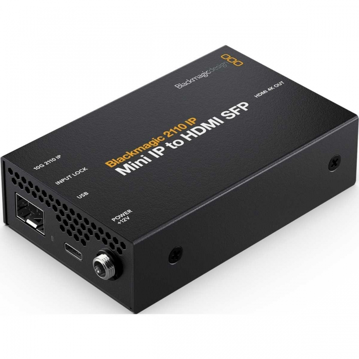 Blackmagic Design - Blackmagic Design 2110 IP Mini IP to HDMI SFP CONVNVIPE/IP/HDMISFP - quick order from manufacturer