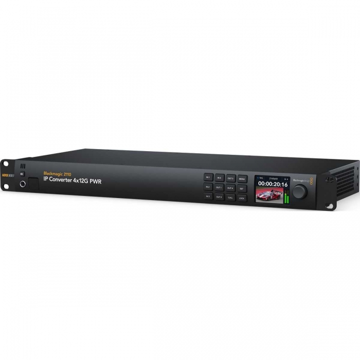 Blackmagic Design - Blackmagic Design 2110 IP Converter 4x12G PWR CONVNVIPB4/12GPWR - ātri pasūtīt no ražotāja