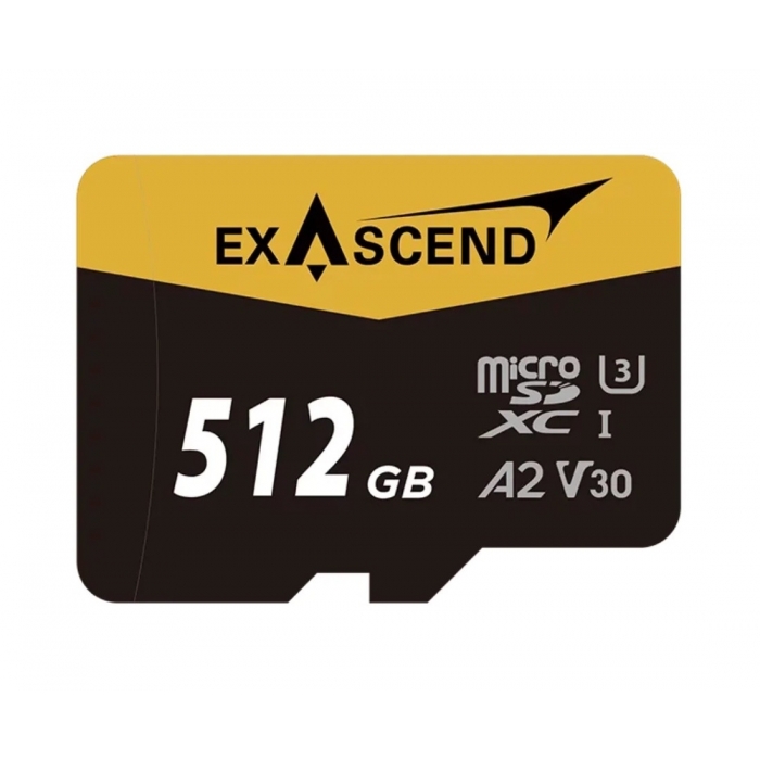 Memory Cards - Exascend UHS-I microSD Card Series 512GB Catalyst EX512GUSDU1 - quick order from manufacturer