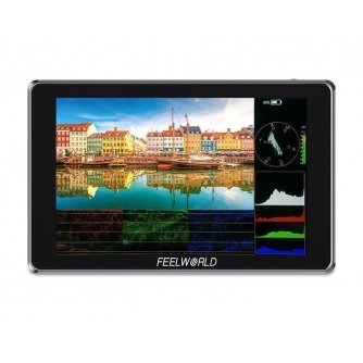 LCD monitori filmēšanai - Feelworld 7-inch Full HD IPS Touchscreen Monitor with 12G-SDI - ātri pasūtīt no ražotāja