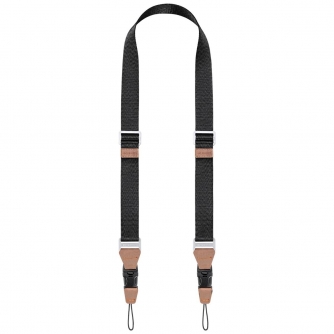 Kameru siksniņas - K&F Camera neck strap32mm black condensed polymer material webbing, 4 aluminum alloy square buckle KF13.115V1 - ātri pasūtīt no ražotāja