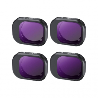 Dronu aksesuāri - K&F DJI Mini 4 Pro 4 ND Filter Kit (ND8, ND16, ND32, & ND64) SKU.2085 - ātri pasūtīt no ražotāja