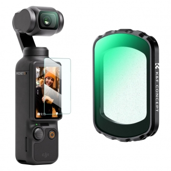 Sporta kameru aksesuāri - K&F Magnetic Black Mist 1/8 Filter for DJI Osmo Pocket 3, Black Diffusion KF01.2614 - ātri pasūtīt no ražotāja