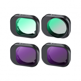 Аксессуары для дронов - K&F ND / UV / CPL Filters Kit for DJI Mini 4 Pro 4 Pack (CPL, UV, ND8 & ND16) SKU.2086 - быстрый заказ о