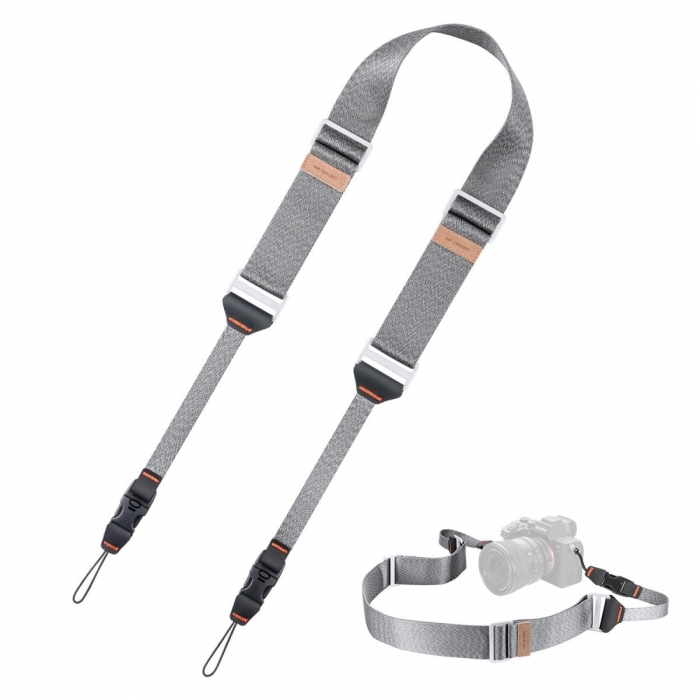 Kameru siksniņas - K&F White Color 3 in 1 Camera Neck Strap KF13.132 - ātri pasūtīt no ražotāja