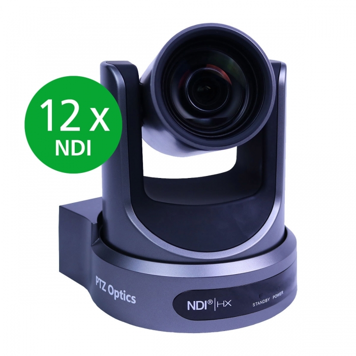 PTZ Video Cameras - PT12X-NDI-GY-C NDI Broadcast and Conference Camera by PTZOptics PT12X-NDI-GY-C - quick order from manufacturer