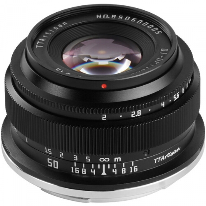 Medium Format objektīvi - TTArtisan 50mm F2 Nikon Z mount F5020-B-Z - ātri pasūtīt no ražotāja