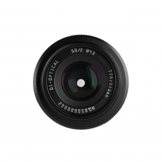 Medium Format objektīvi - TTArtisan 50mm F2 Sony E mount F5020-B-E - ātri pasūtīt no ražotāja