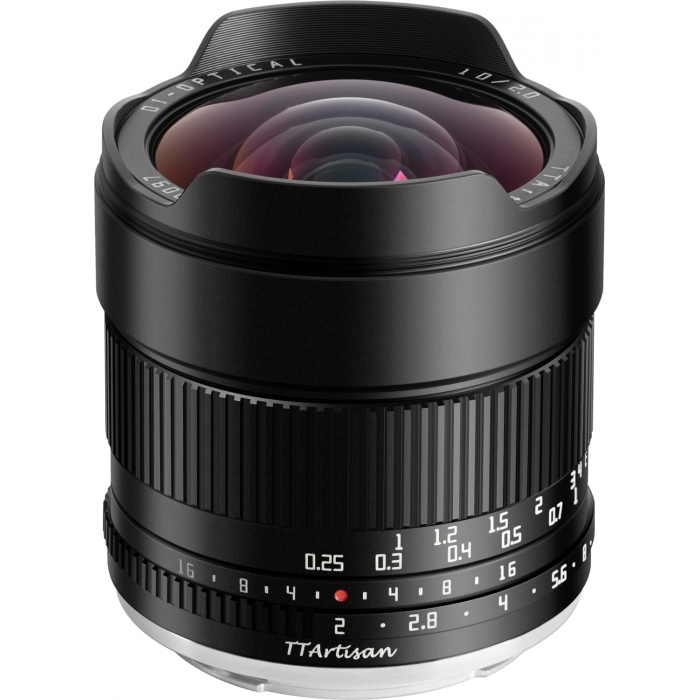 Medium Format Lenses - TTArtisan 10mm f2 M43 Lens for APS-C Cameras C1020-B-M43 - quick order from manufacturer