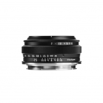 Medium Format objektīvi - TTArtisan APS-C 25mm F2 L Lens for APS-C Cameras C2520-B-L - ātri pasūtīt no ražotāja