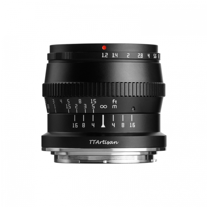 Mirrorless Lenses - TTArtisan APS-C 50mm F1.2 Canon RF mount C5012-B-R - quick order from manufacturer