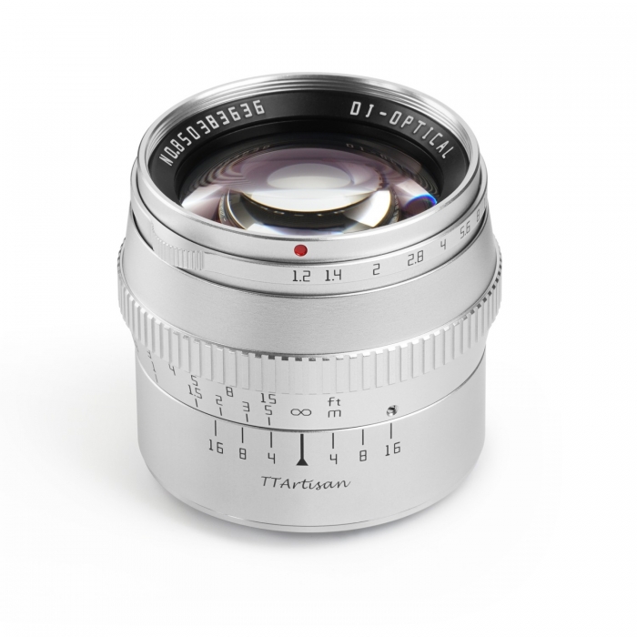 Mirrorless Lenses - TTArtisan APS-C 50mm f1.2 Fuji X-mount A17S - quick order from manufacturer