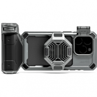 For smartphones - Tilta Khronos iPhone 15 Pro Advanced Kit - Space Gray with battery TK-IP15-PC-SG - quick order from manufacturer