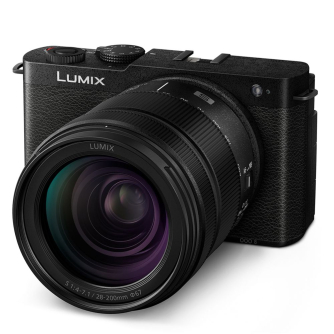 Беззеркальные камеры - Panasonic Pro Panasonic Lumix S9 Body + S-R28200 Lens Jet Black (DC-S9HE-K) - быстрый заказ от производит