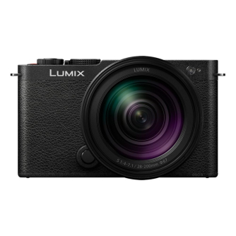 Беззеркальные камеры - Panasonic Pro Panasonic Lumix S9 Body + S-R28200 Lens Jet Black (DC-S9HE-K) - быстрый заказ от производит