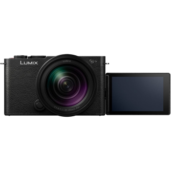 Беззеркальные камеры - Panasonic Pro Panasonic Lumix S9 Body + S-R28200 Lens Jet Black (DC-S9HE-K) - быстрый заказ от производит