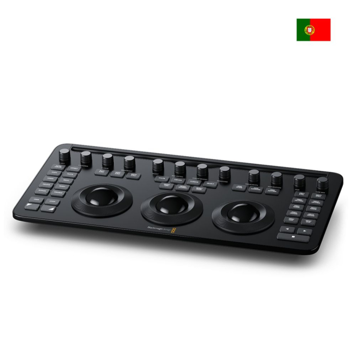 Blackmagic Design - Blackmagic Design Blackmagic DaVinci Resolve Micro Color Panel - Portuguese Keyboard - quick order from manufacturer