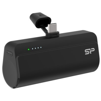 Power Banks - Silicon Power power bank QD50 5000mAh, black SP5K0MAPBKQD500K - быстрый заказ от производителя