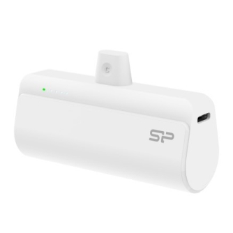 Power Banks - Silicon Power power bank QD50 5000mAh, white SP5K0MAPBKQD500W - быстрый заказ от производителя