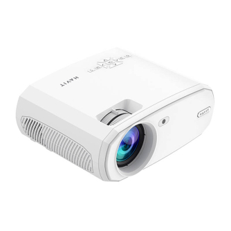 Проекторы и экраны - Wireless projector HAVIT PJ202 PRO (white) PJ202 PRO-EU - быстрый заказ от производителя