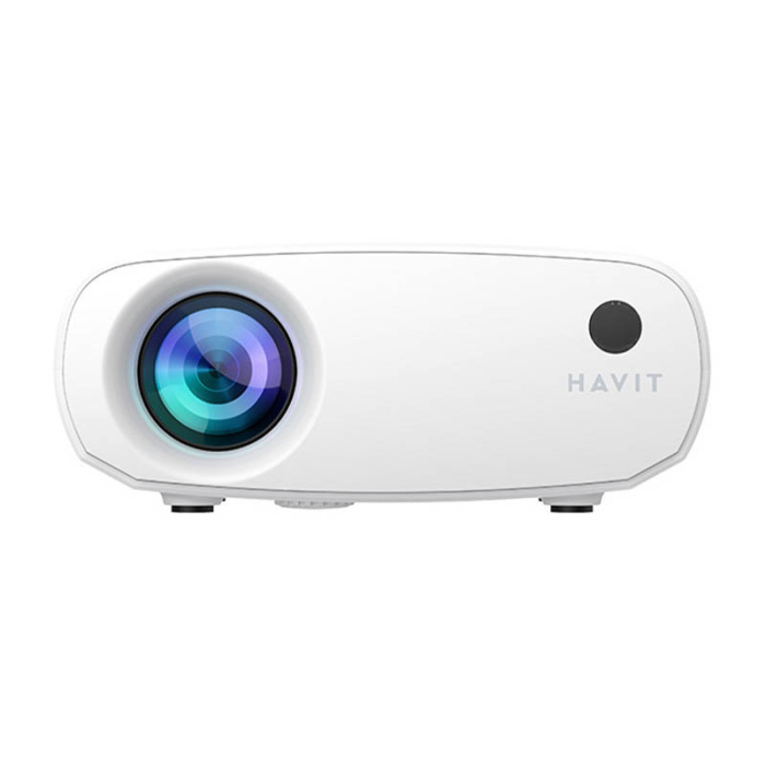 Projectors & screens - Wireless projector HAVIT PJ207 PRO (white) PJ207 PRO-EU - quick order from manufacturer