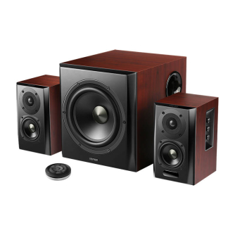 Студийные мониторы - Speaker 2.1 Edifier S350DB (brown) S350DB brown - быстрый заказ от производителя