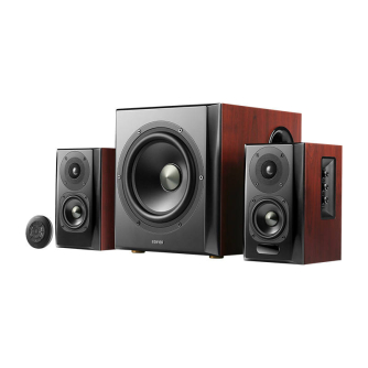 Студийные мониторы - Speaker 2.1 Edifier S350DB (brown) S350DB brown - быстрый заказ от производителя