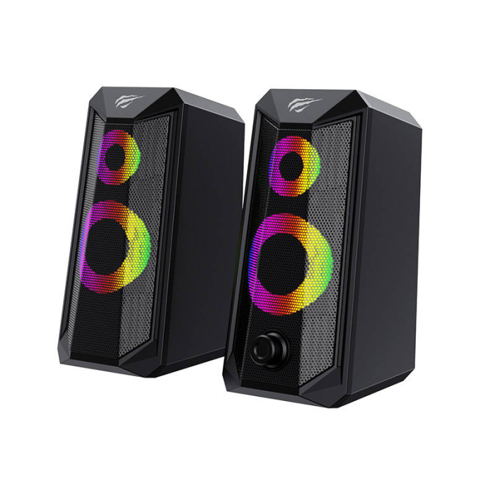 Больше не производится - Computer speakers HAVIT SK202 2.0 RGB (black) SK202 black