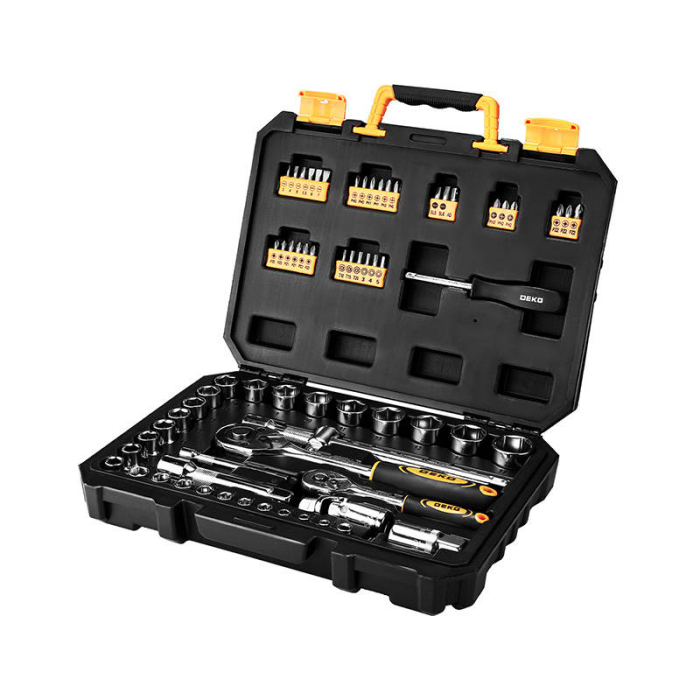 Installation & Maintenance Tools - Hand Tool Set Deko Tools DKMT72, 72 pieces DKMT72 - быстрый заказ от производителя