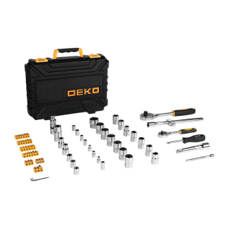 Installation & Maintenance Tools - Hand Tool Set Deko Tools DKMT72, 72 pieces DKMT72 - quick order from manufacturer