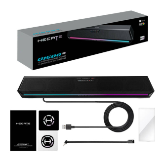 Studio monitors - Gaming soundbar Edifier HECATE G1500 Bar (black) G1500 bar black - quick order from manufacturer