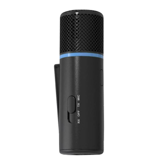 Bezvadu piespraužamie mikrofoni - Wireless microphone TIKTAALIK MIC+ (black) MIC+ - perc šodien veikalā un ar piegādi