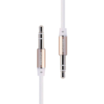 Audio cables, adapters - Mini jack 3.5mm AUX cable Remax RL-L100 1m (white) RL-L100 White - quick order from manufacturer