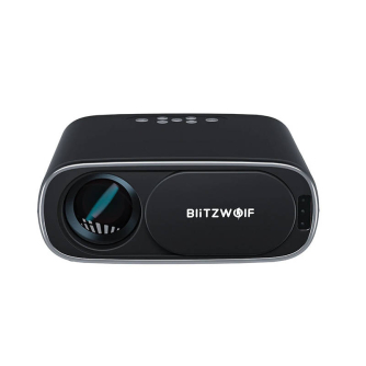 BlitzWolfBW-V41080pLEDbeamerprojector,Wi-Fi Bluetooth(black)BW-V4