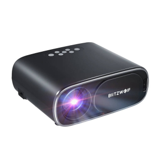 BlitzWolfBW-V41080pLEDbeamerprojector,Wi-Fi Bluetooth(black)BW-V4